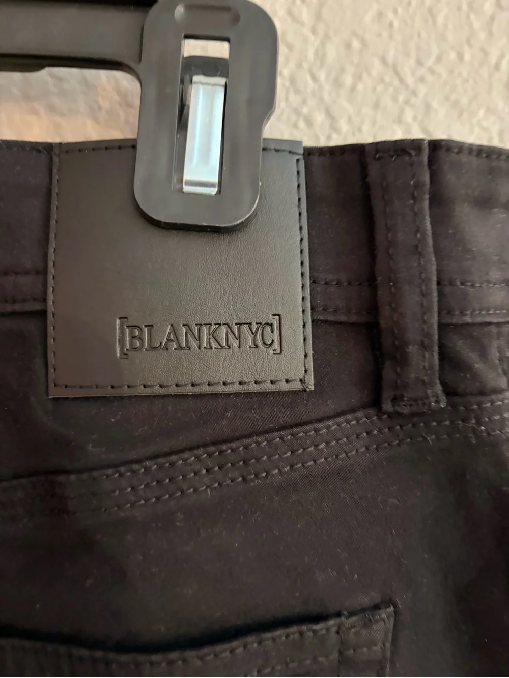Blank NYC Men’s Black Straight Jeans